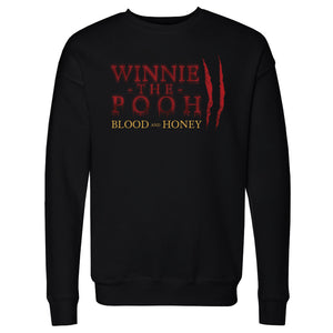 Winnie The Pooh Blood And Honey Men's Crewneck Sweatshirt | 500 LEVEL