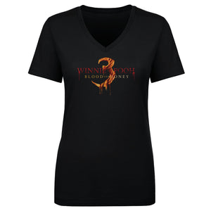 Winnie The Pooh Blood And Honey Women's V-Neck T-Shirt | 500 LEVEL
